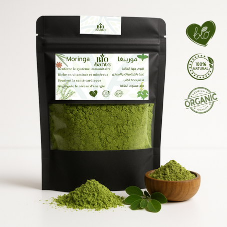 🌿 المورينغا الطبيعية – Moringa Naturelle