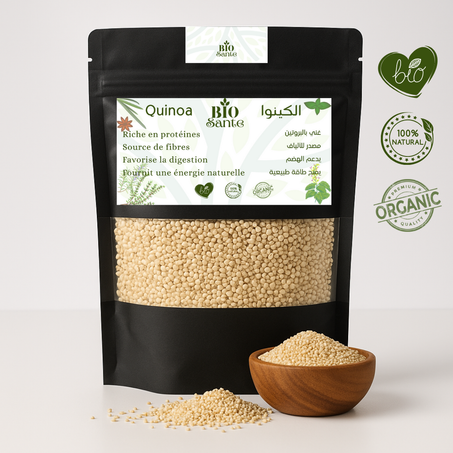 🌾 الكينوا الطبيعي – Quinoa Naturel
