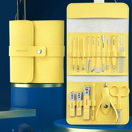 Kit de cortador de unhas de aço inoxidável