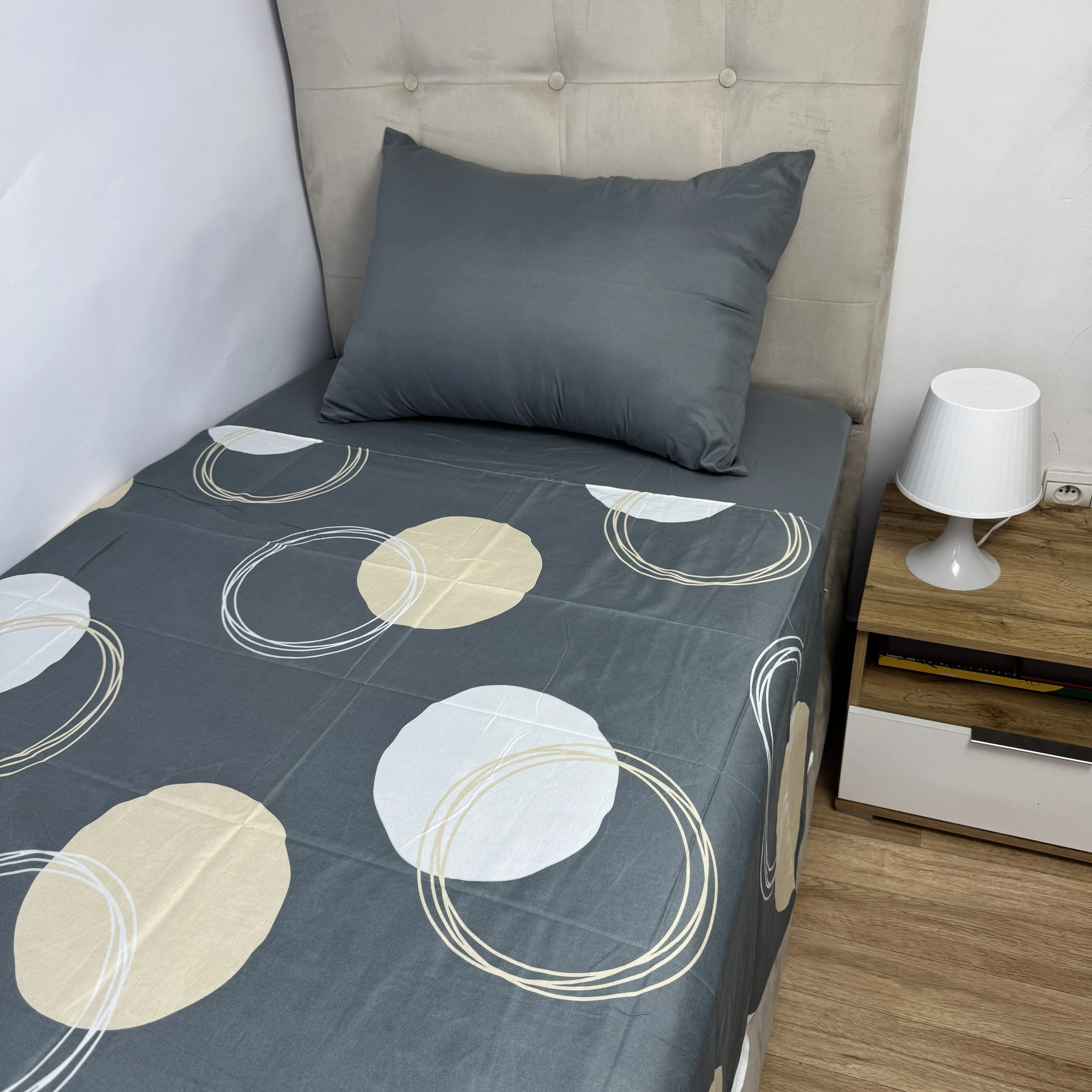 Pack 1 place microfibre (90x190x20 cm)