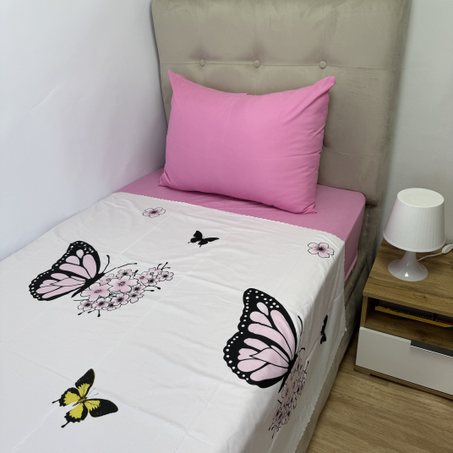 Pack 1 place microfibre (90x190x20 cm)