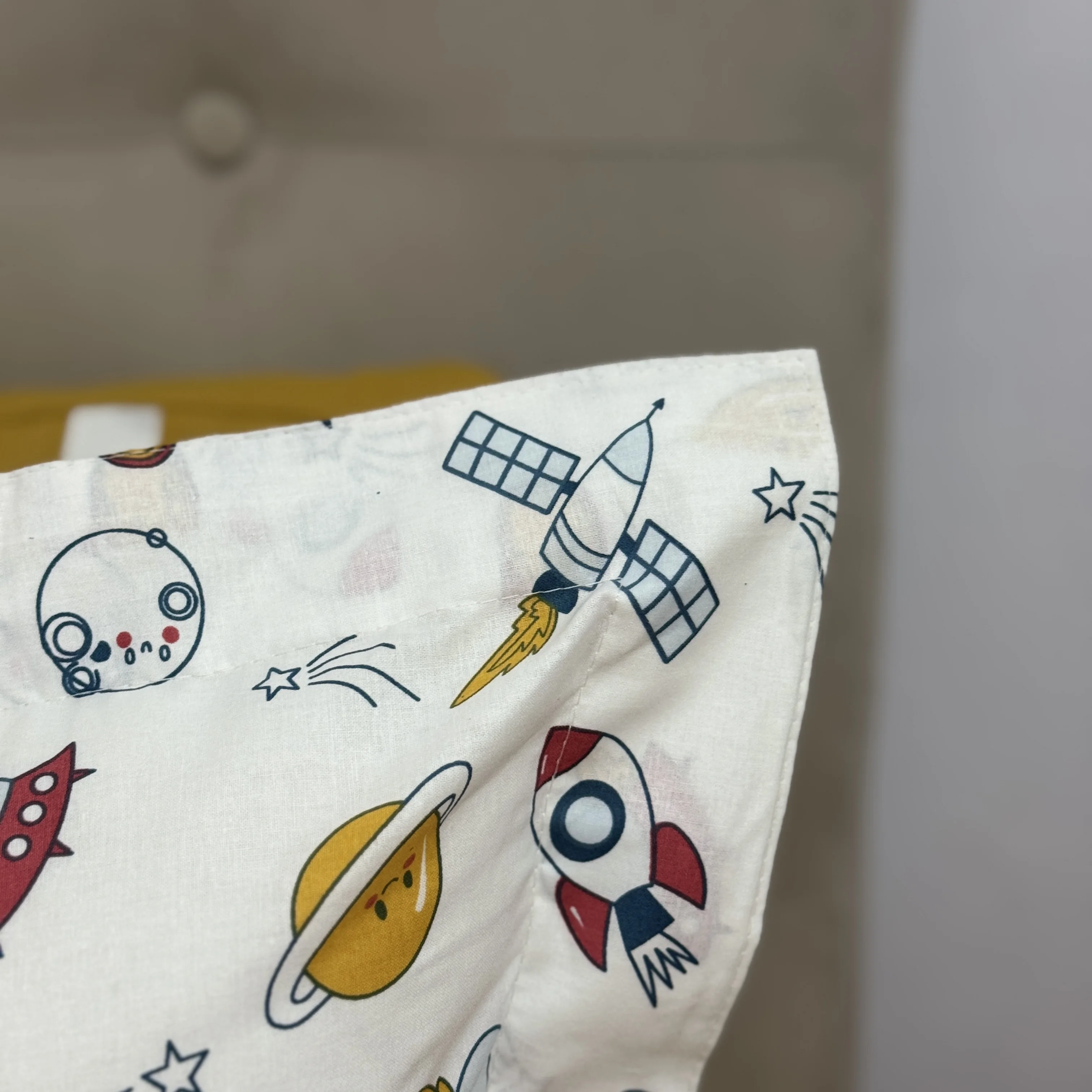 Parure housse de couette "Star Boy" 100% coton Oeko-Tex - 1 place