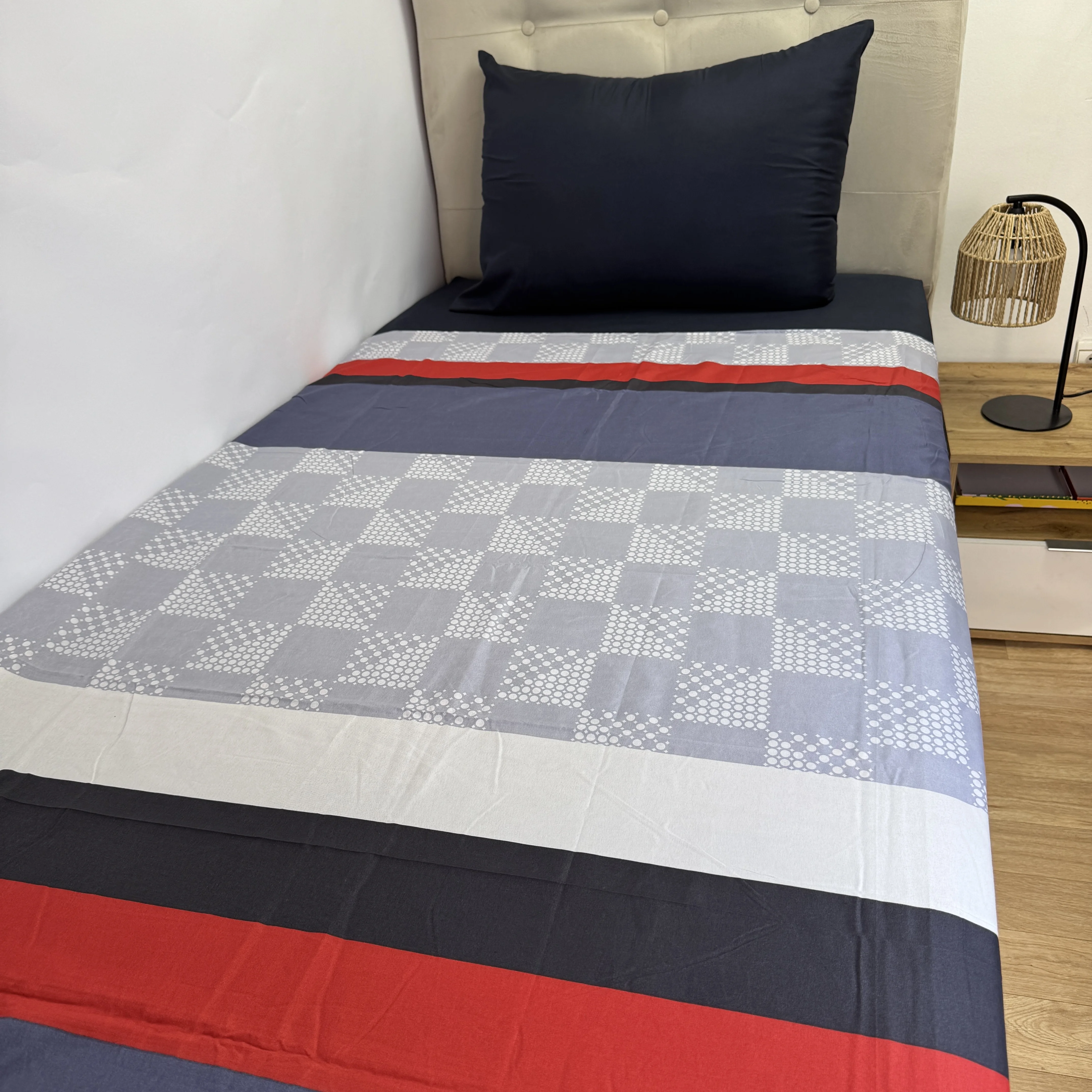 Pack 1 place microfibre (90x190x20 cm)