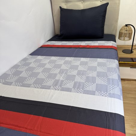 Pack 1 place microfibre (90x190x20 cm)