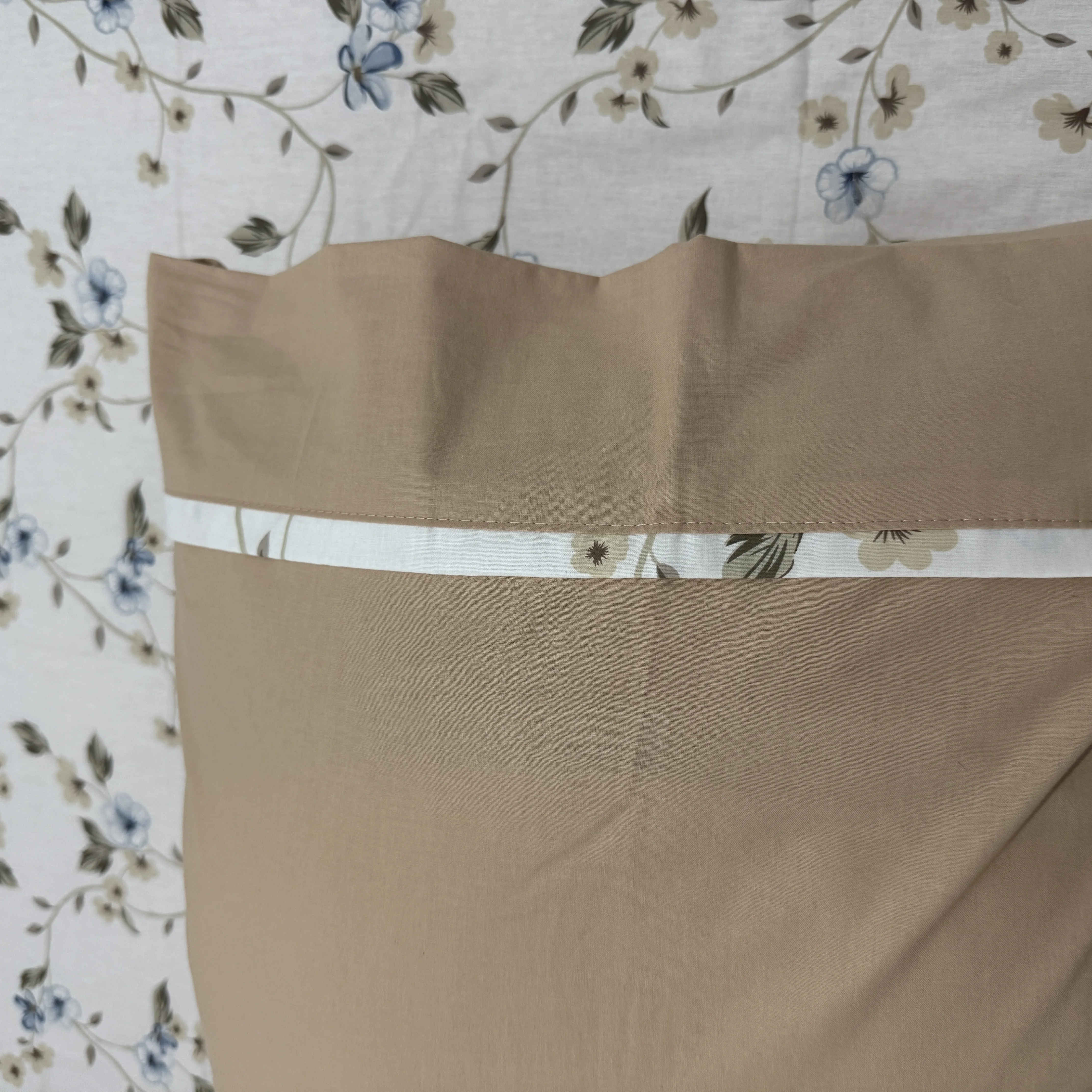 Parure de lit "Silent Garden" 100% coton Oeko-Tex - 1 place