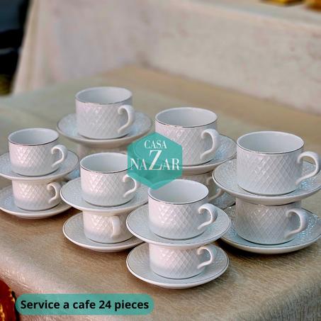 SERVICE A CAFE BLANC