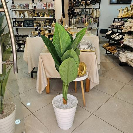 VASE FLEUR VERT 1M20