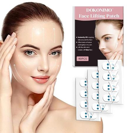 لاصقات شد الوجه (40 قطعة)