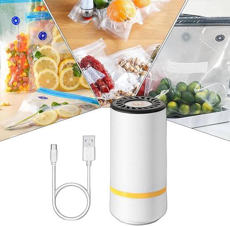 جهاز تغليف مفرغ من الهواء صغير الحجم محمول