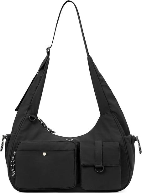 كلوسي محافظ سفر للنساء، شنطة كروس مقاومة للماء واسعة متعددة الجيوب حقائب كتف خفيفة الوزن انيقة