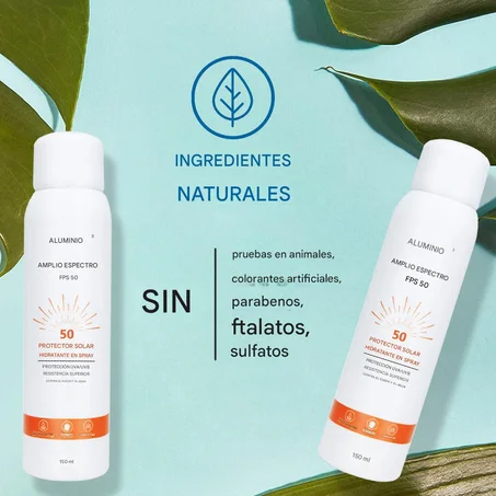 Protector Solar Hidratante en Spray SPF 50 – ALUSVIR