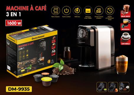 Deutschmann 1600W ماكينة القهوة صنع ألماني