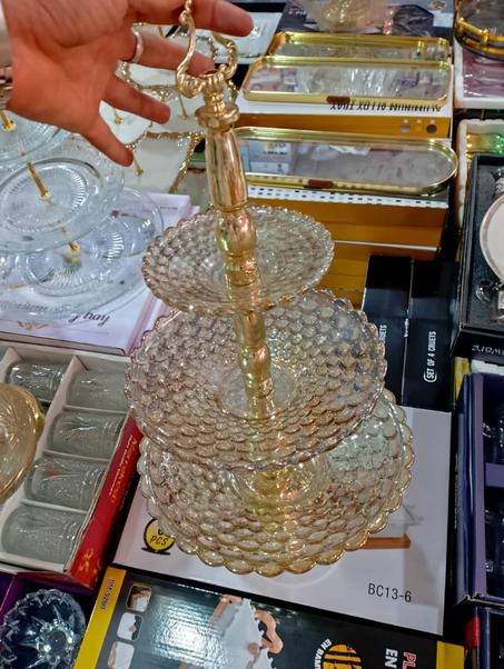 إيناء تقديم الحلويات و الفواكه الجافة3