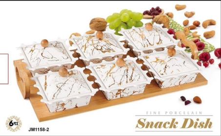 أواني التقديم 6 PCS