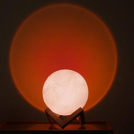 Lampe Lune 3D, Veilleuse LED Lampe