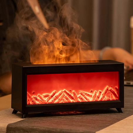 Mini Cheminée LED 3D – مدفأة ديكور