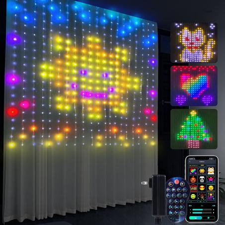 ستارة إضاءة LED بلوتوث RGB