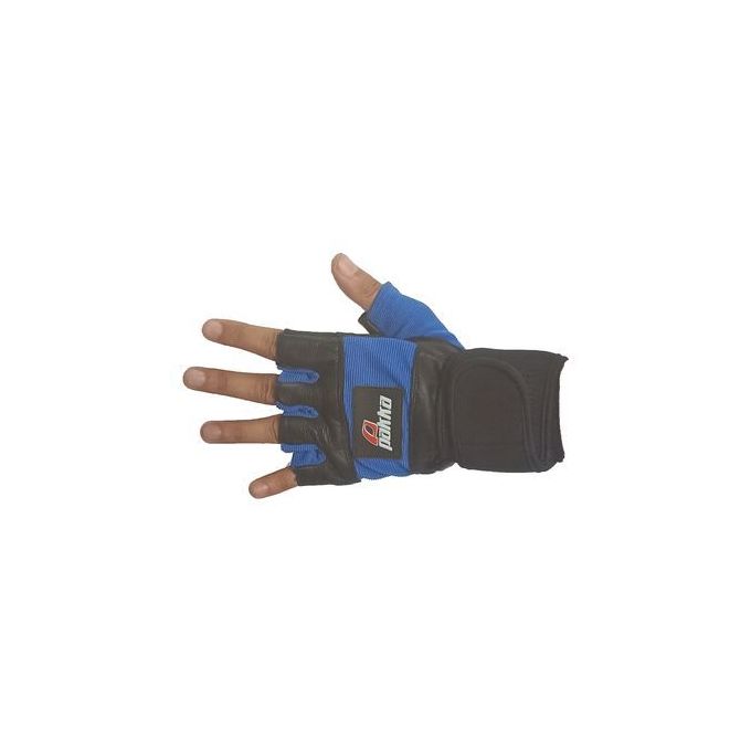 Pakka Gants pour Musculation et cyclisme en Cuir et Daim - Bleu