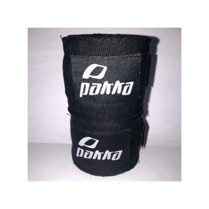 Bandage MMA Pour Gant Boxe Boxing Boxeur Sac de Frappe Poignees NOIR 4.5M