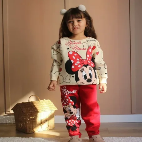 🎀طقم للبنات موضة الربيع 2026🎀  Meky Mouse