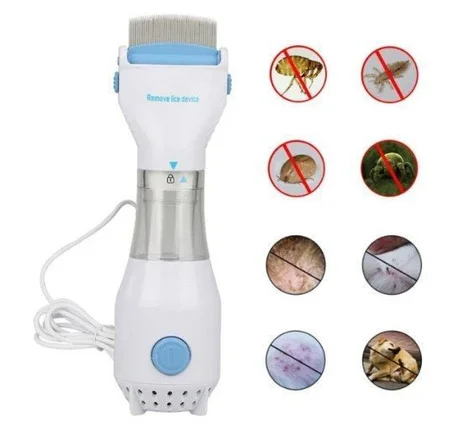 المشط الكهربائي لازالة القمل بطريقة سهلة و امنة