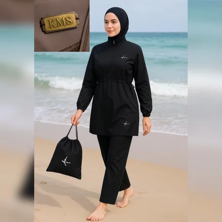 Borkini noir 3 piece