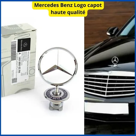 Logo capot MERCEDES BENZ