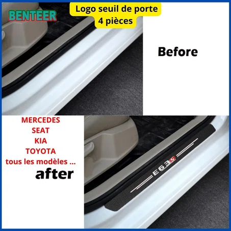 Logo seuil de porte (4 pcs)