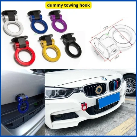Dummy towing hook