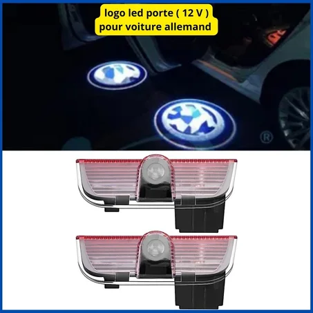 Logo Led porte (voiture allemand)