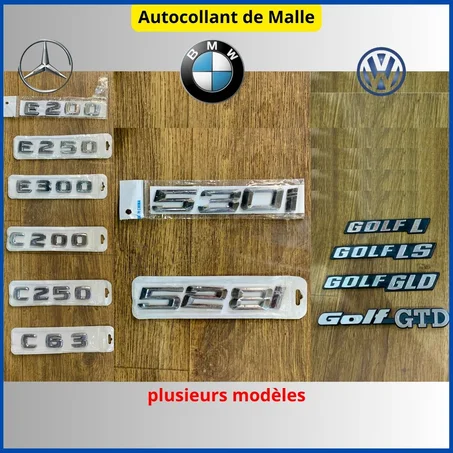 Autocollant de malle
