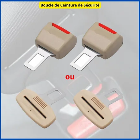Boucle ceinture de sécurité