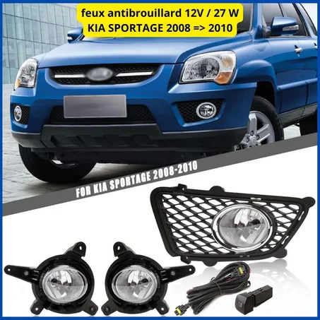Feux antibrouillard KIA Sportage 2008 => 2010