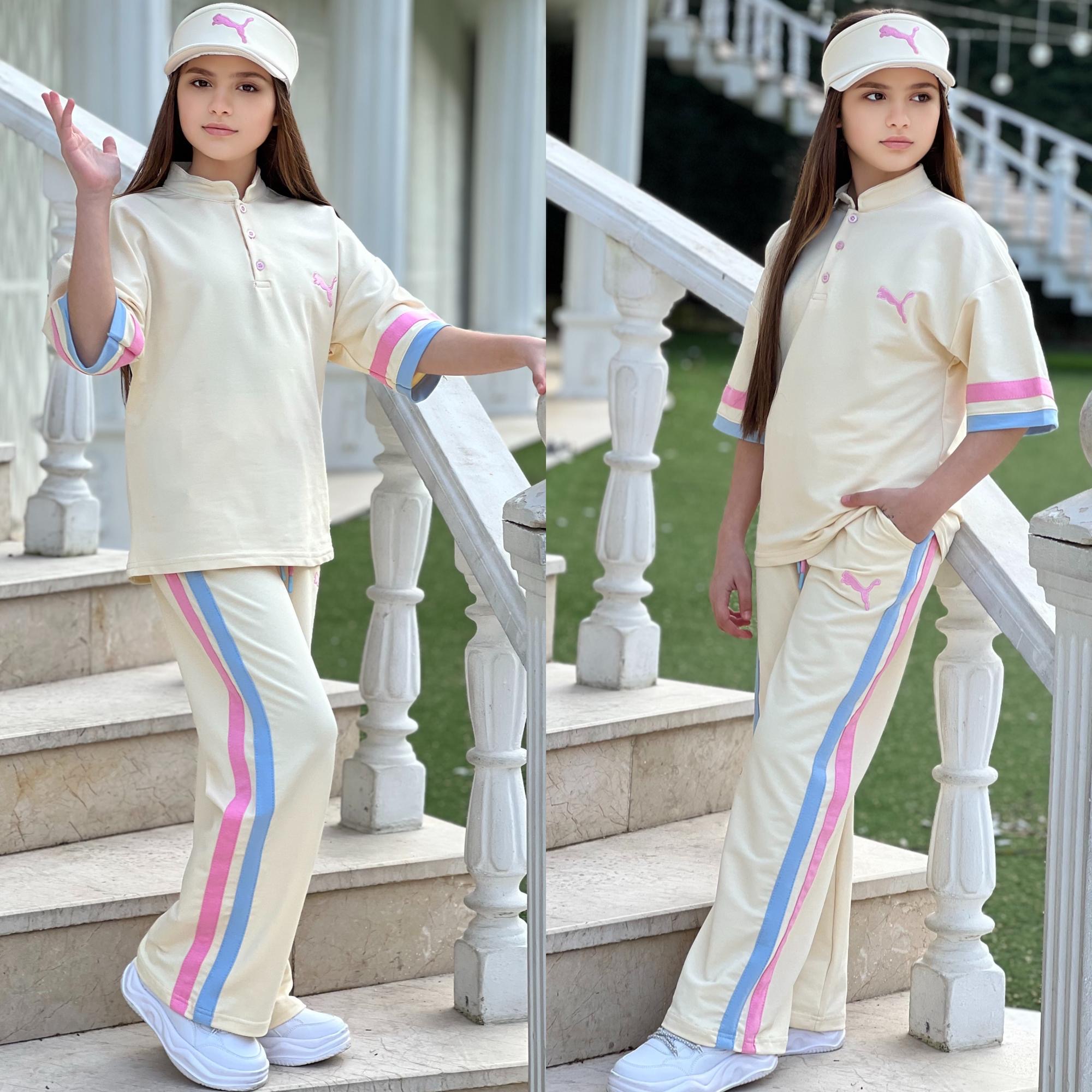 Ensemble oversize 3 pieces( casquette +tshirt+ suvetement ) (صناعة تركية نوعية ممتازة)