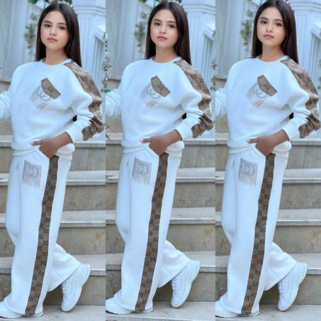 ENSEMBLE  3 PIECES  (سروال + veste +Sacoche ) (copy)
