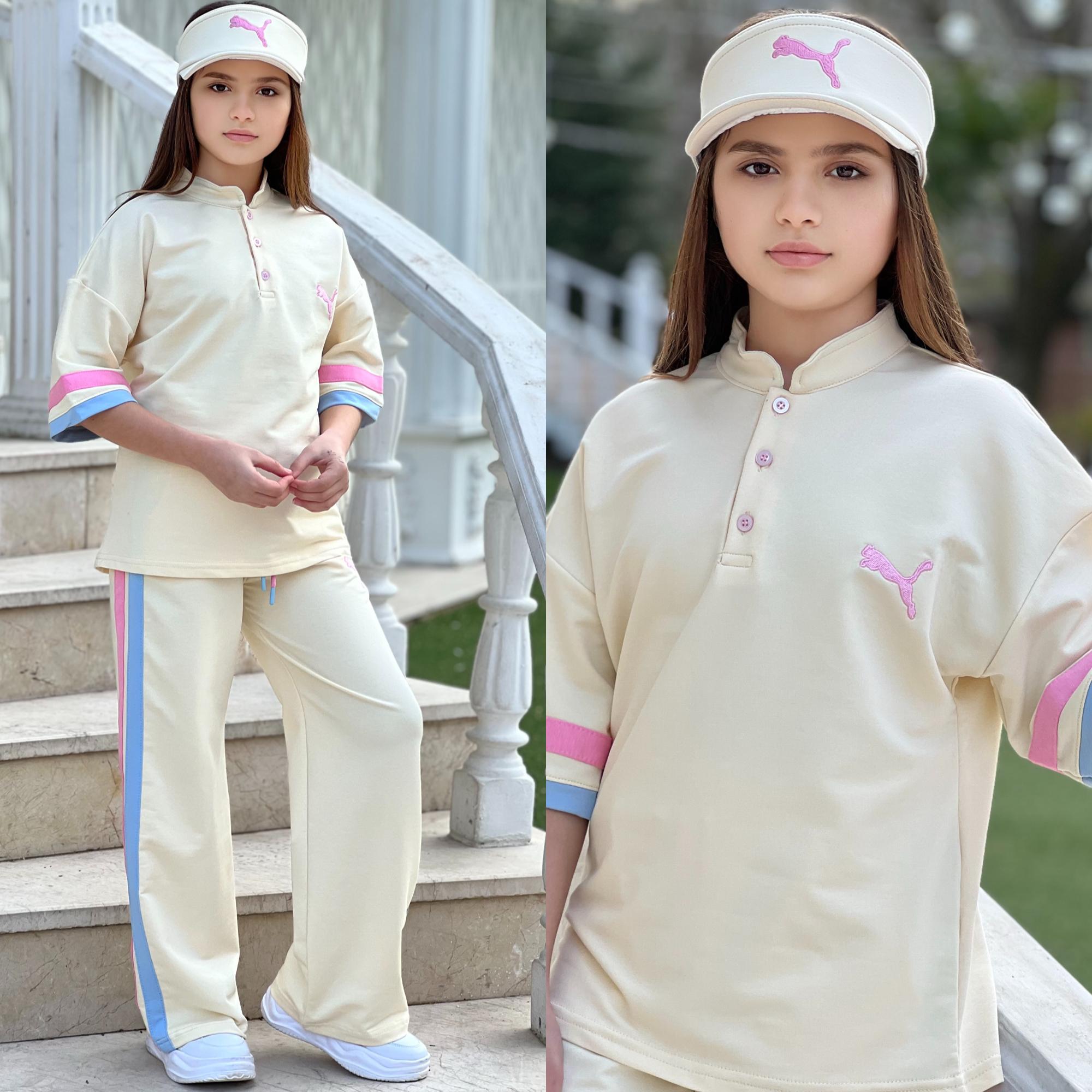 Ensemble oversize 3 pieces( casquette +tshirt+ suvetement ) (صناعة تركية نوعية ممتازة)