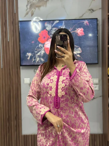 🦋 🩷جلابة عصرية بلمسة تقليدية راقية🦋 🩷