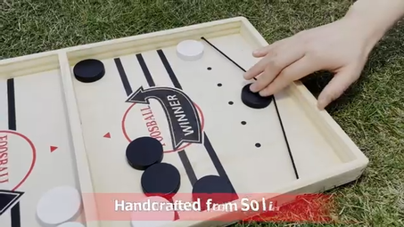 🎯 لعبة التحدي السريع - هوكي الأصابع الخشبي