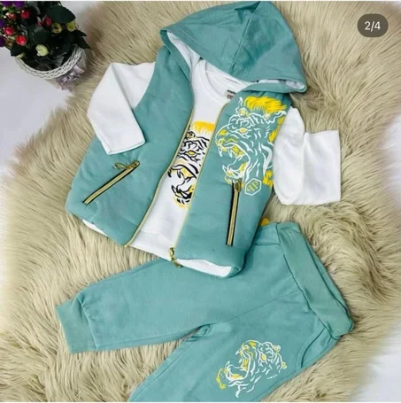 ✨ طقم أطفال “النمر الملكي” من GAWARMARKET ✨