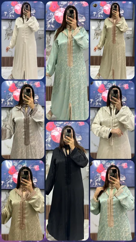 🟤🤎 جلابة تخطف الأنظار من أول نظرة🤎🟤