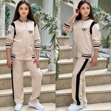 ✨ طقم رياضي بناتي من GAWARMARKET ✨