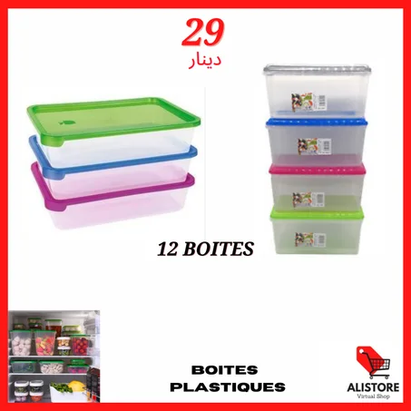 Boites plastiques