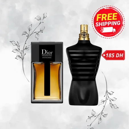 10 ML DIOR HOMME INTENSE + LE MALE LE PARFUME + DECANTE GRATUITE