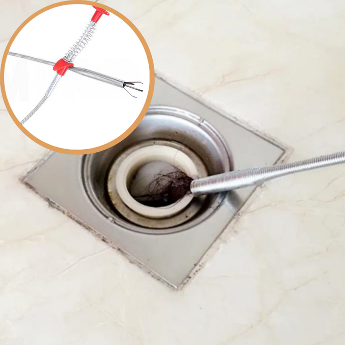 Pince Longue Portée CIV – Outil Efficace pour Déboucher et Nettoyer les Éviers