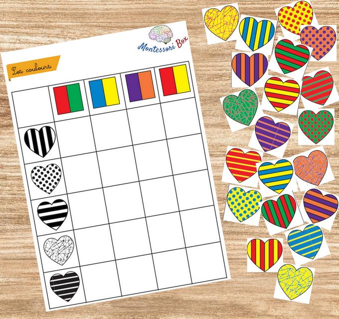 Box Montessori de logique 3-6 ans 