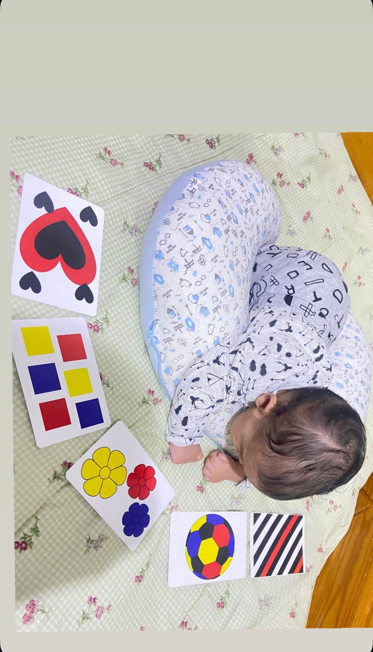 Cartes à motifs contrastés - 72 motifs pour éveil des bébés