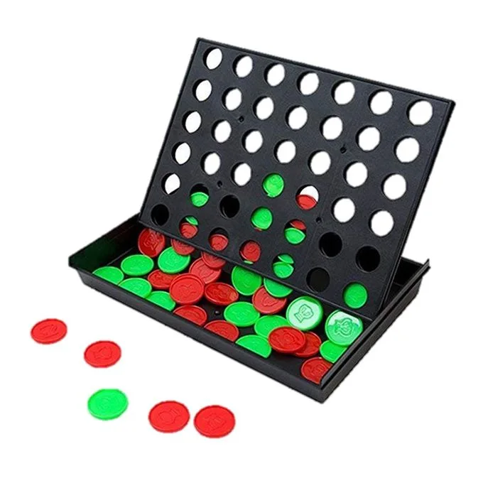 Combo 3 en 1 – Puissance 4, Échecs & Jeu de Dames
