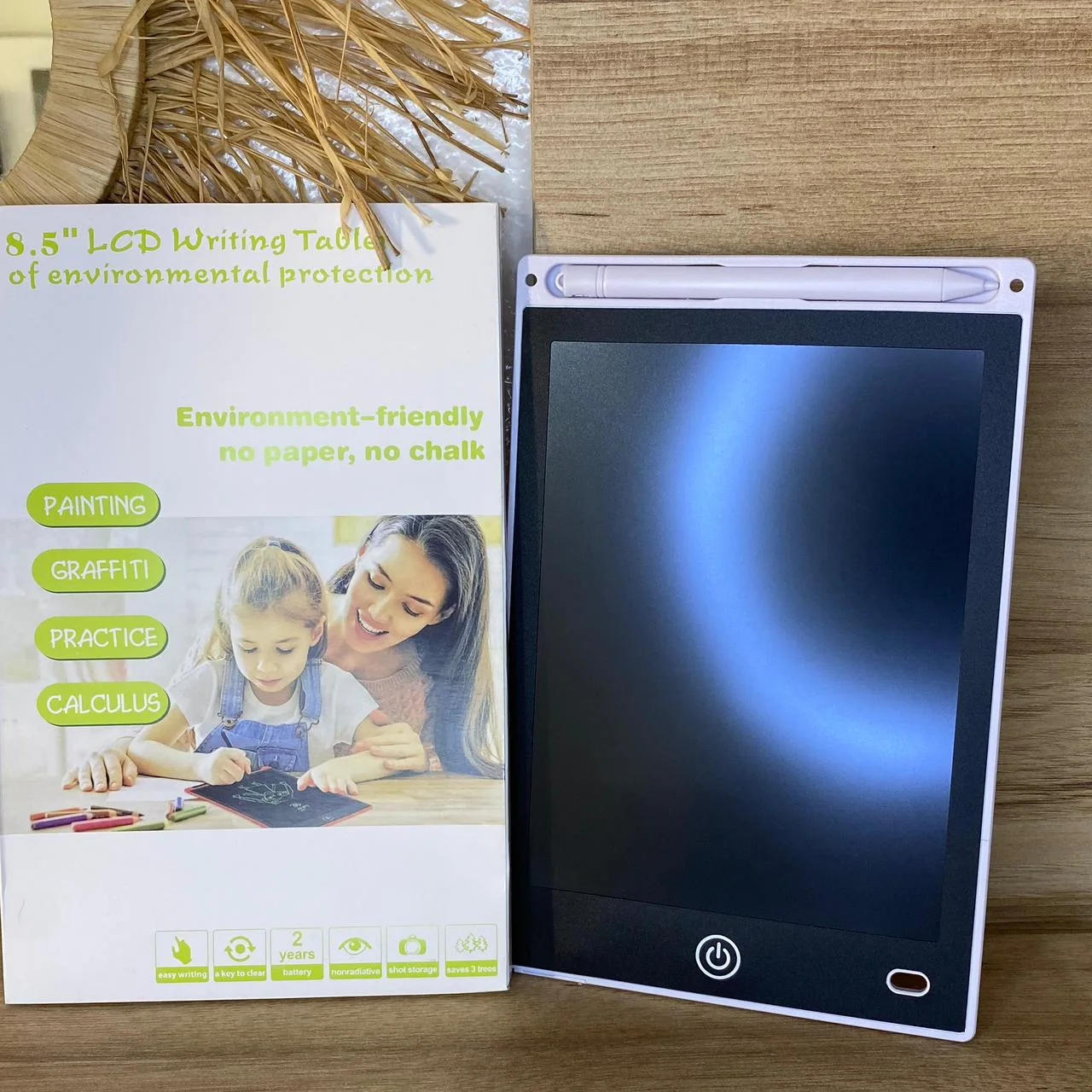 Tablette d’écriture intelligente 8,5” LCD