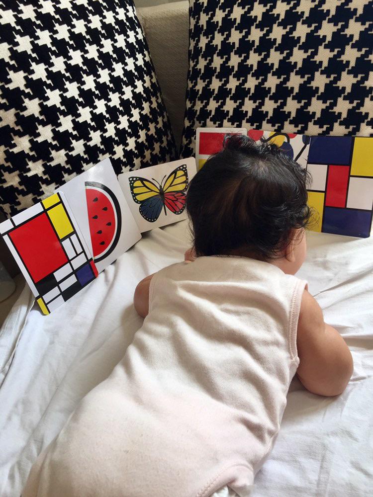 Cartes à motifs contrastés - 72 motifs pour éveil des bébés