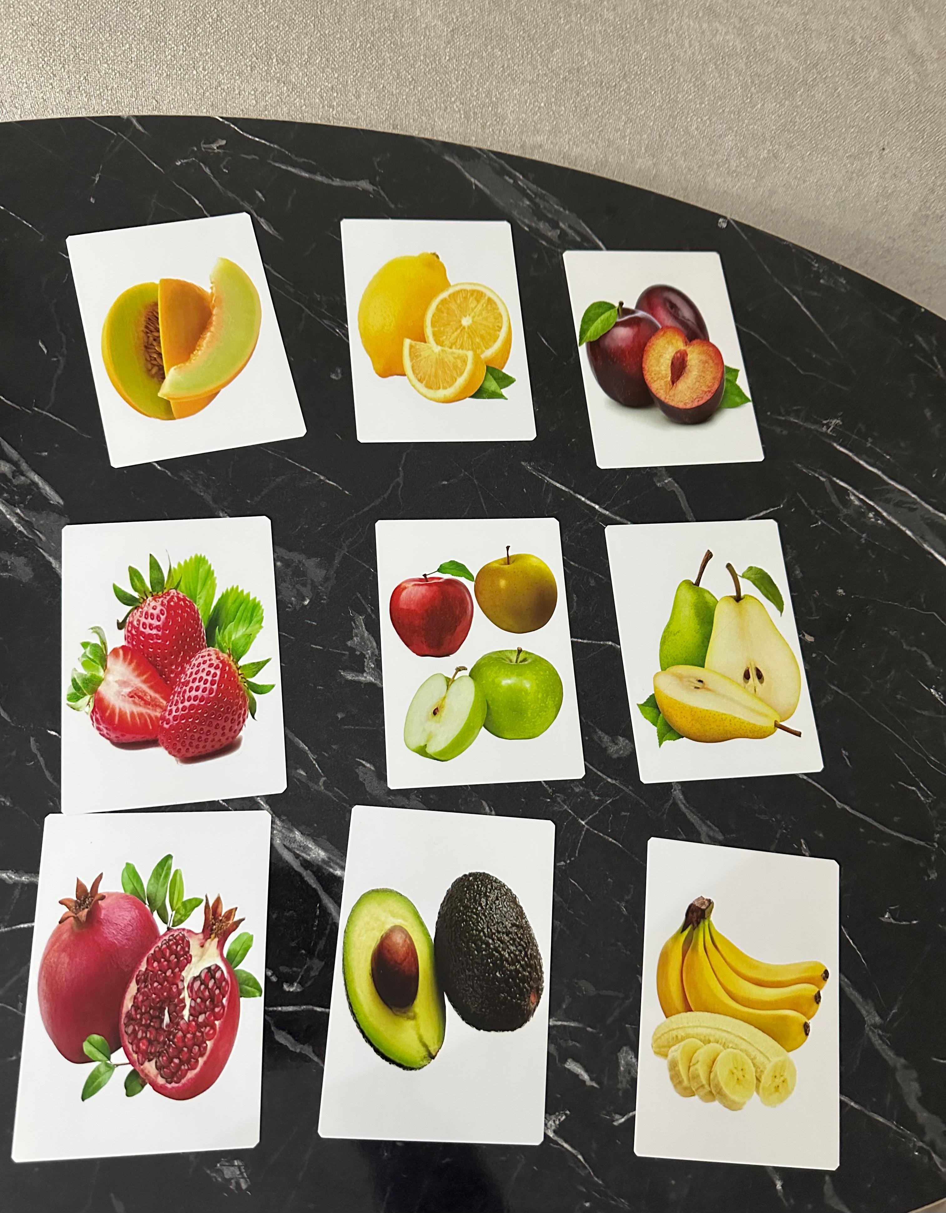 Cartes d'images éducatives - 96 motifs